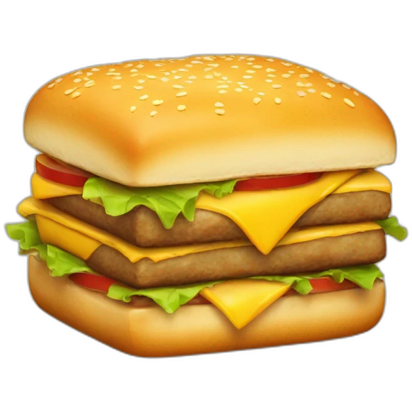 square cheeseburger emoji