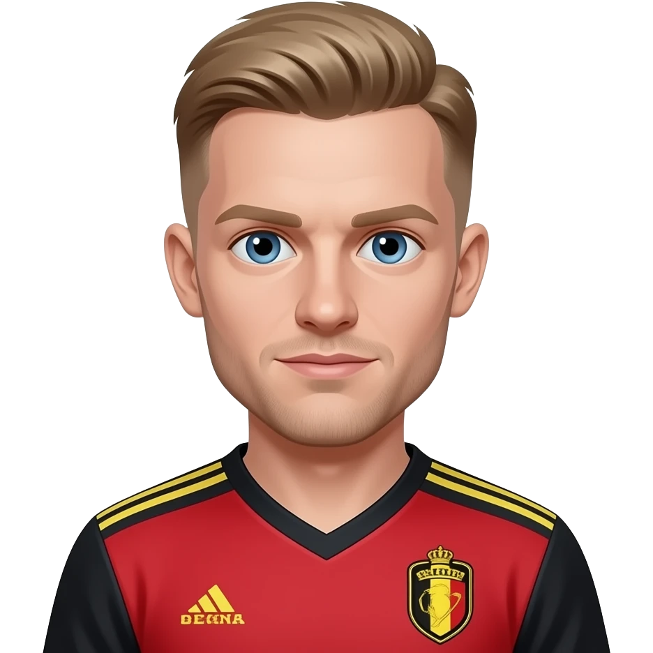 Kevin De Bruyne in Belgium emoji