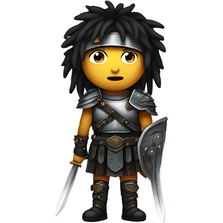 generate a romen warrier emo emoji