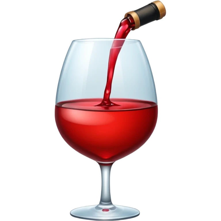 Corazón vino emoji