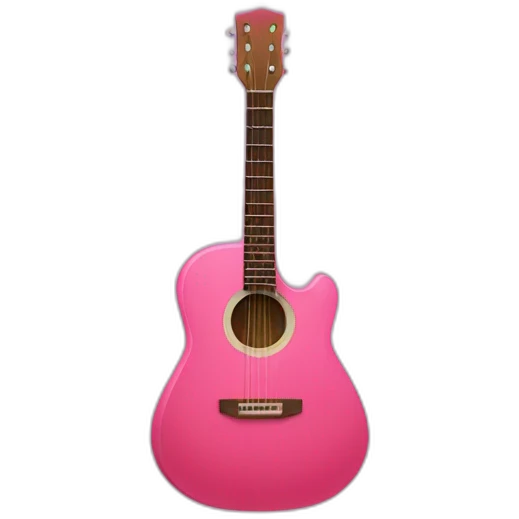 guitar-pick-pink emoji