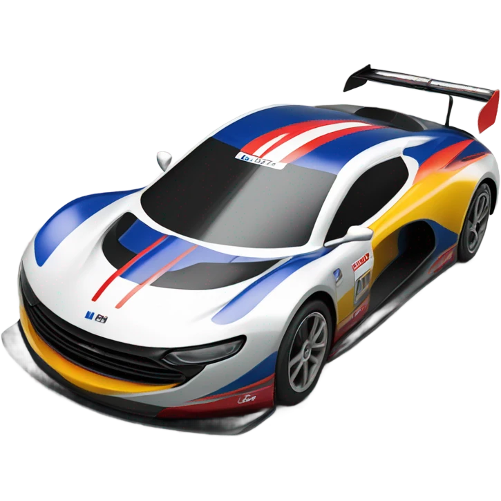 Race car emoji
