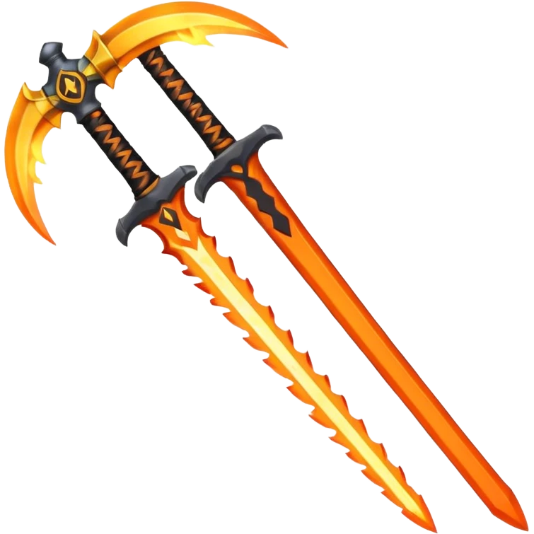 fire sword emoji