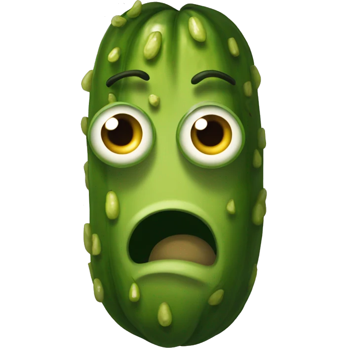 Pickle eyes emoji
