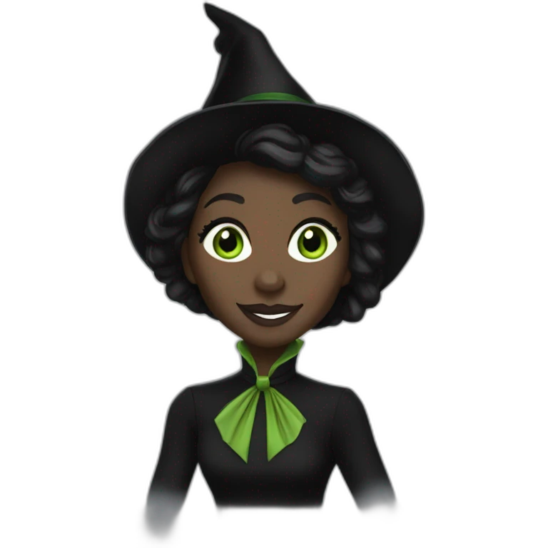 Elphaba wicked cynthia erivo black hair emoji