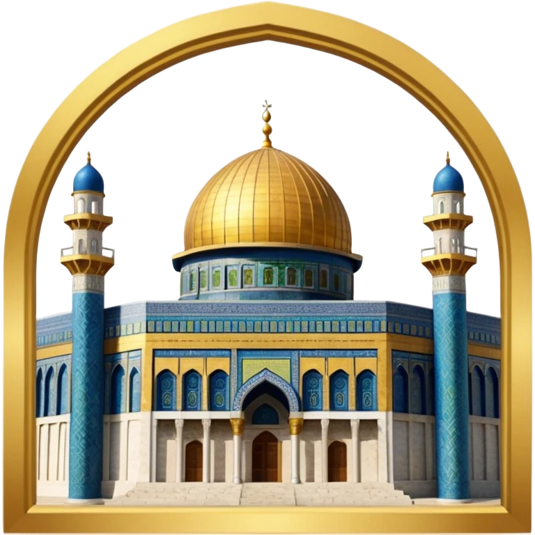 Dome of the rock, Palestine emoji