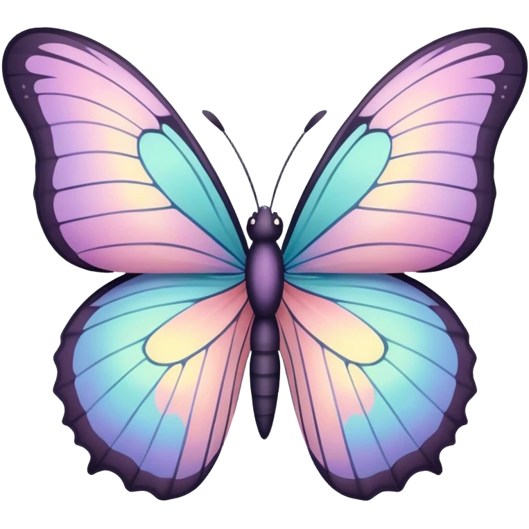 Pastel butterfly  emoji