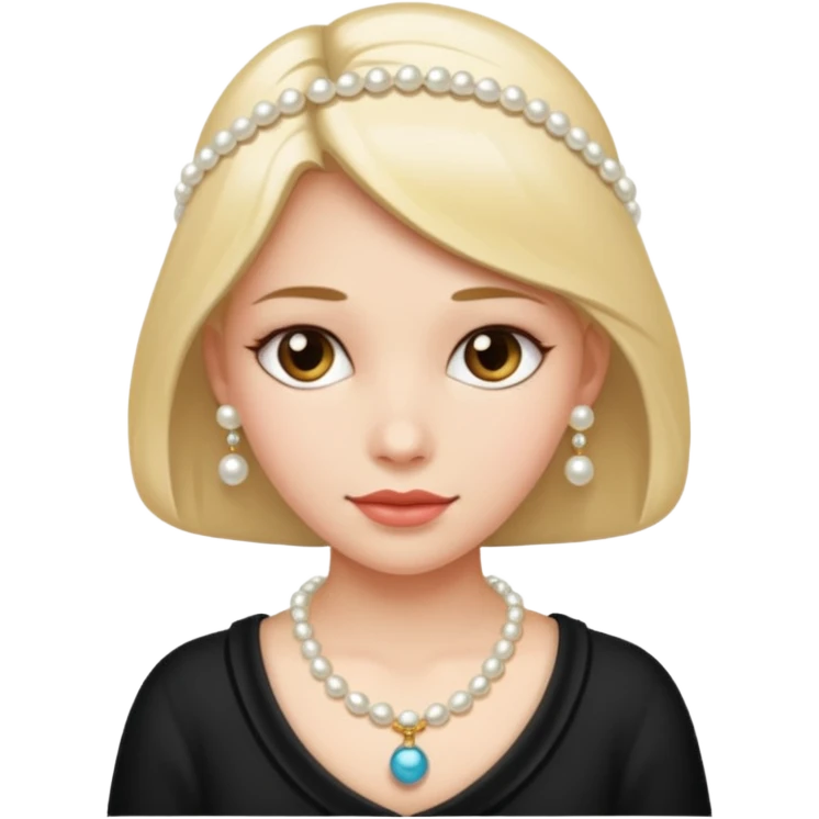 Pearl String Girl emoji