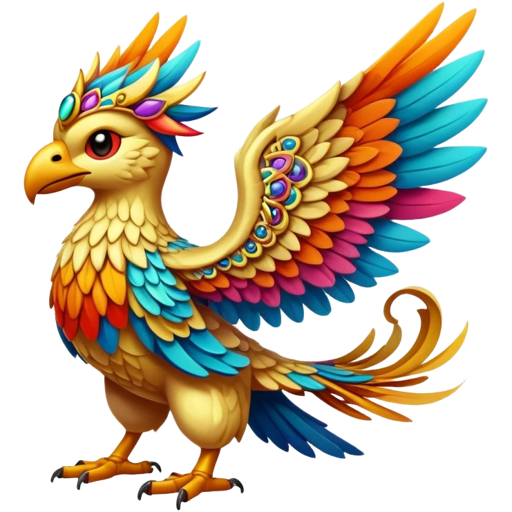 Winged Fakémon-creature emoji
