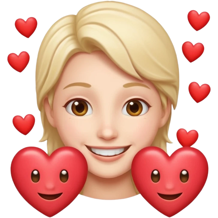 Smiling With Hearts emoji