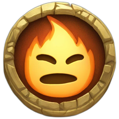single ember coin emoji