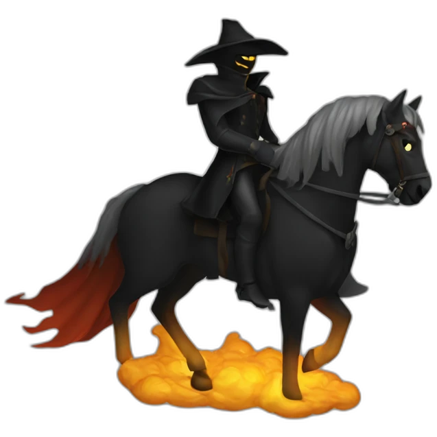 Headless horseman emoji