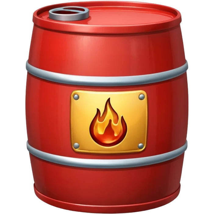 red barrel oil emoji