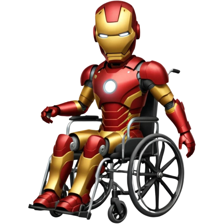 ironman on wheelchair  emoji