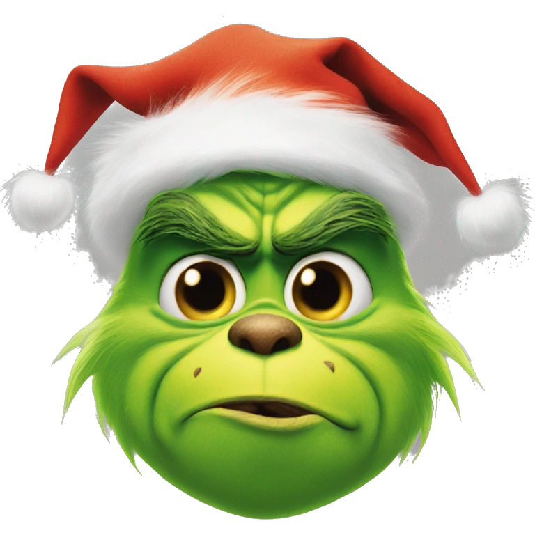 Grinch heart emoji
