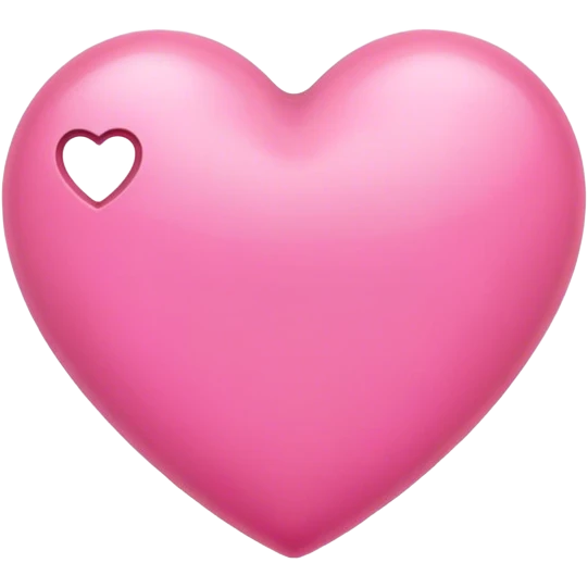 Pink heart emoji