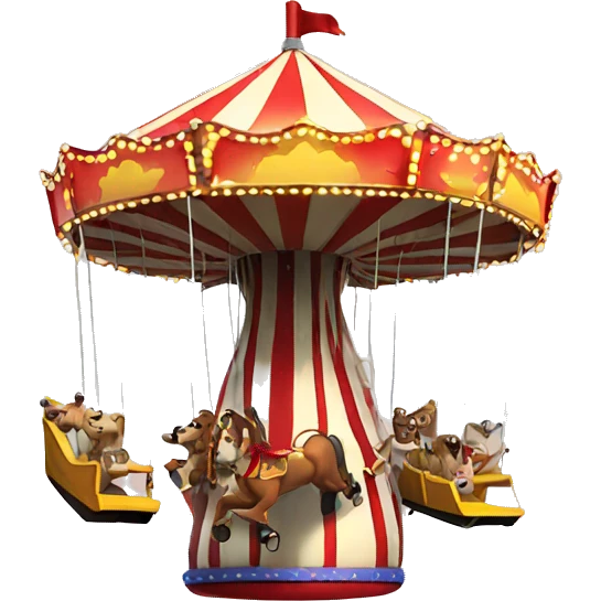 Carnival swing ride emoji