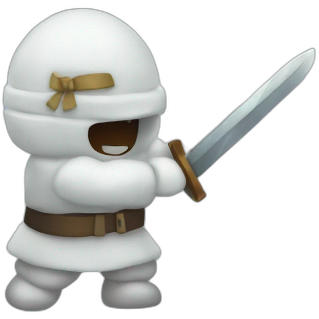 igloo sword fight emoji
