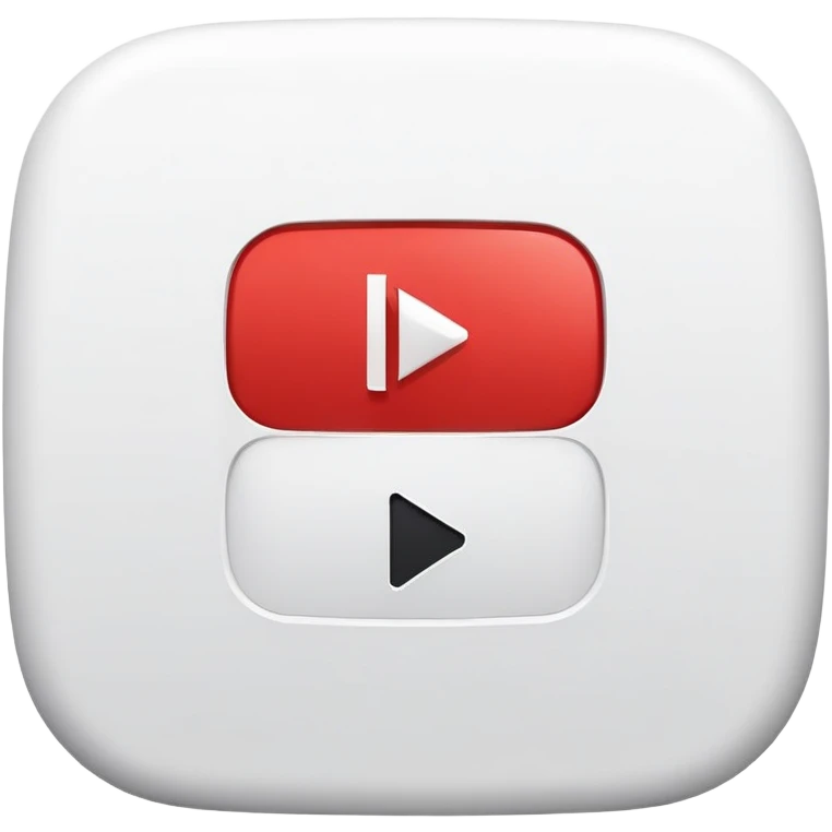 YouTube Shorts logo, black vertical rectangle with rounded corners and white play button in the center emoji