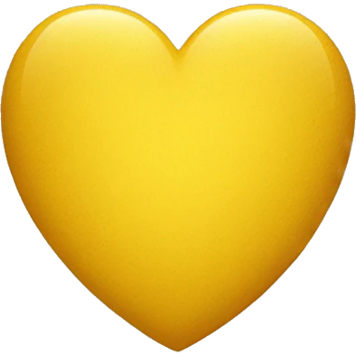 heart-deep-yellow-color emoji