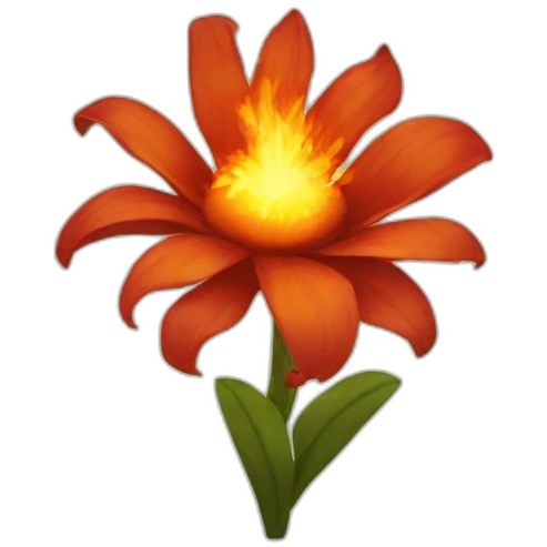 Fire Flower emoji