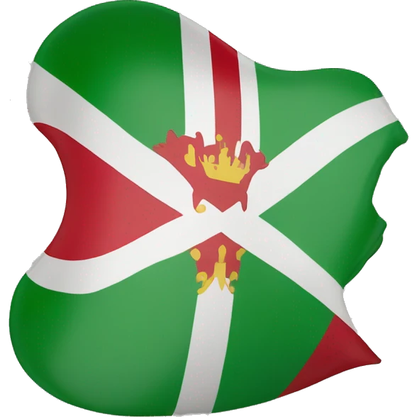 Basque country flag (apple style) emoji