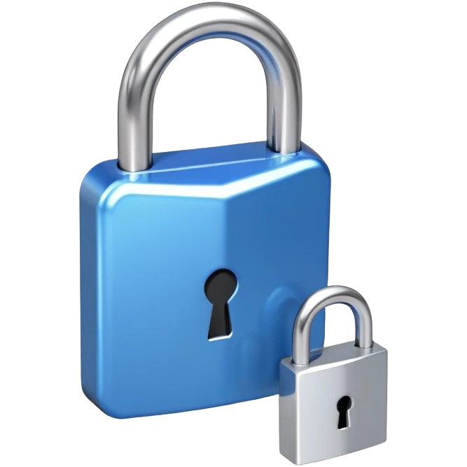 secure website with padlock emoji