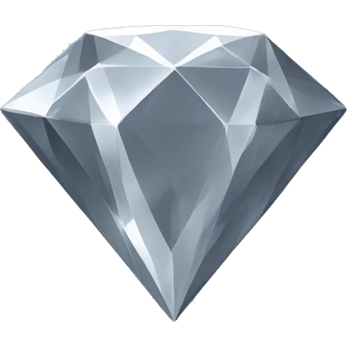 Grey diamond emoji