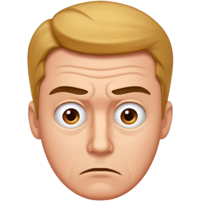 confused man emoji
