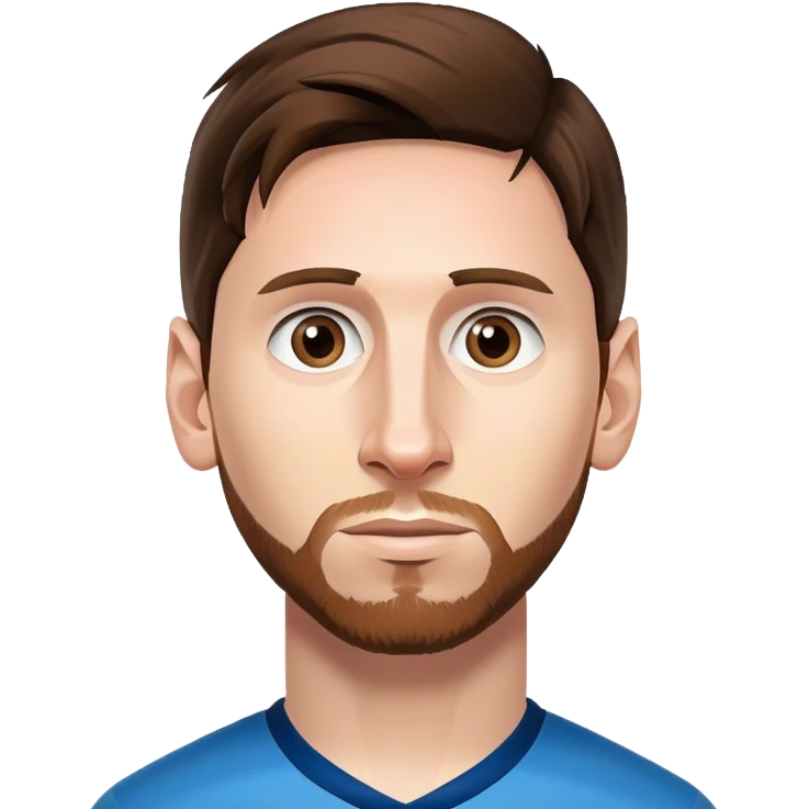 وجه ميسي emoji