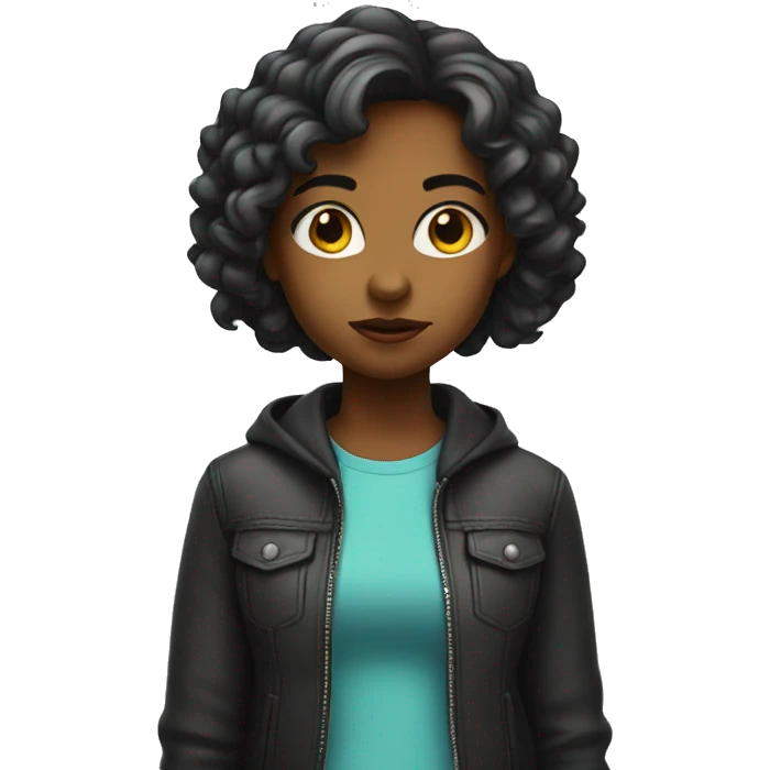 Girl with attitude  emoji