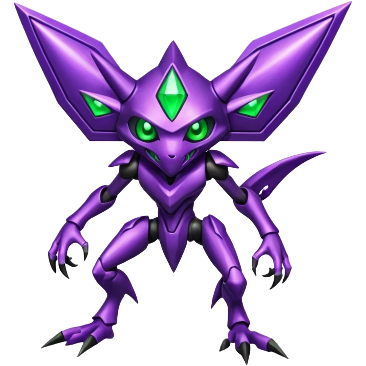 Miraidon-Genesect-Sableye-fusion, full body emoji