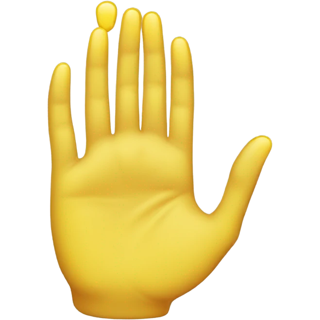 Uñas amarillas  emoji