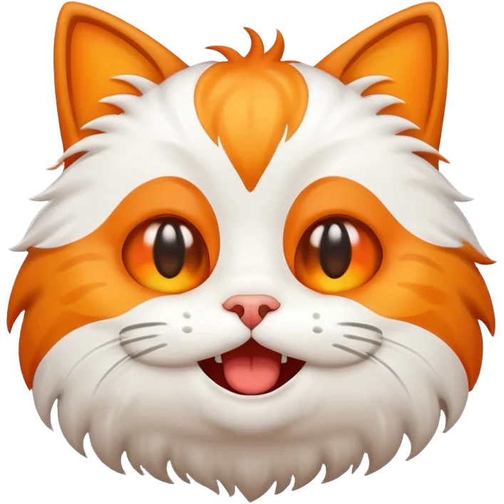 funny cat emoji -  cry and laugh at the same time emoji