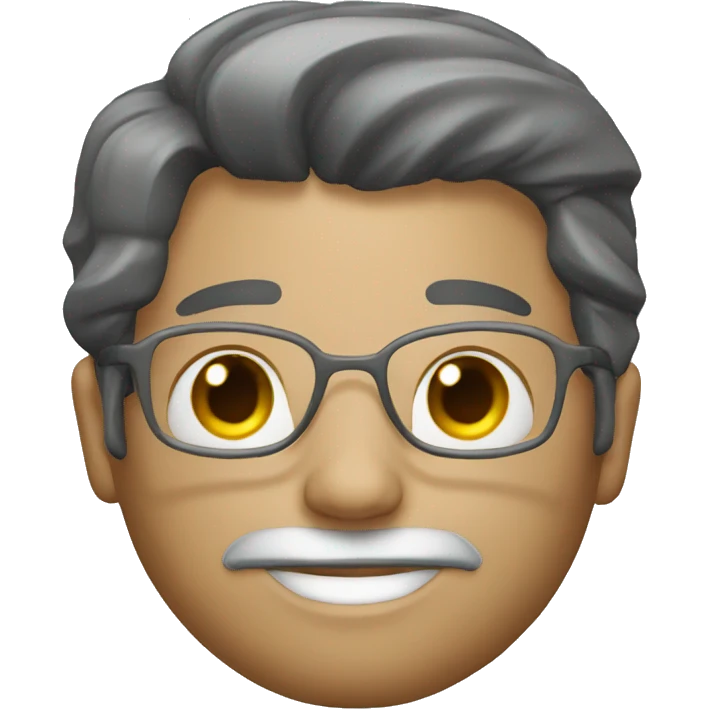 doctor with a shining head emoji