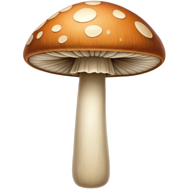 Psilocybin mushroom emoji
