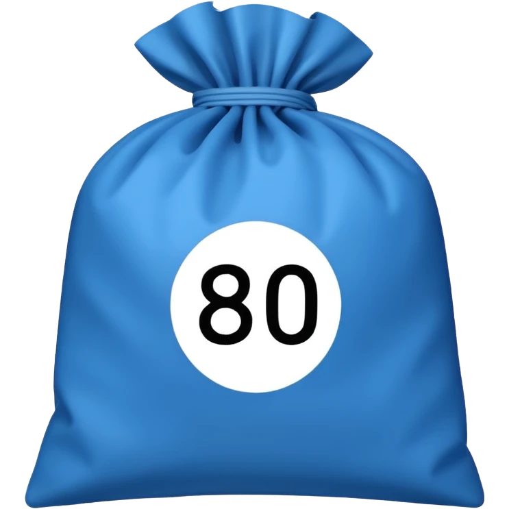 Mark-up x10 The number 800 should be crossed out and 8000 written on the label next to the bag emoji