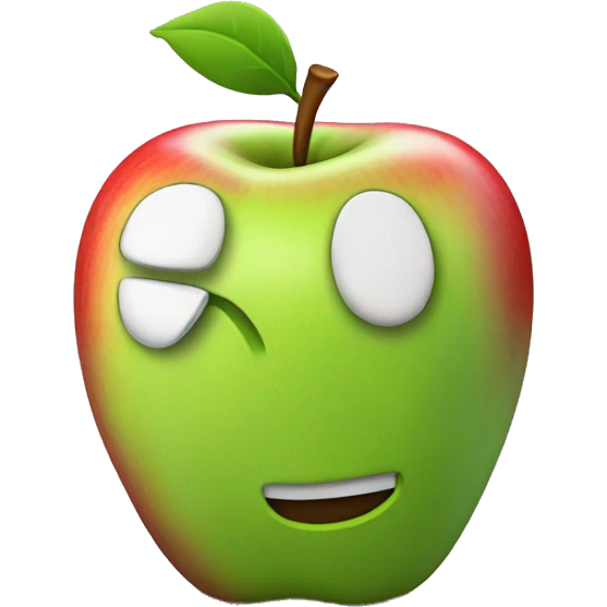 3d Apple  emoji