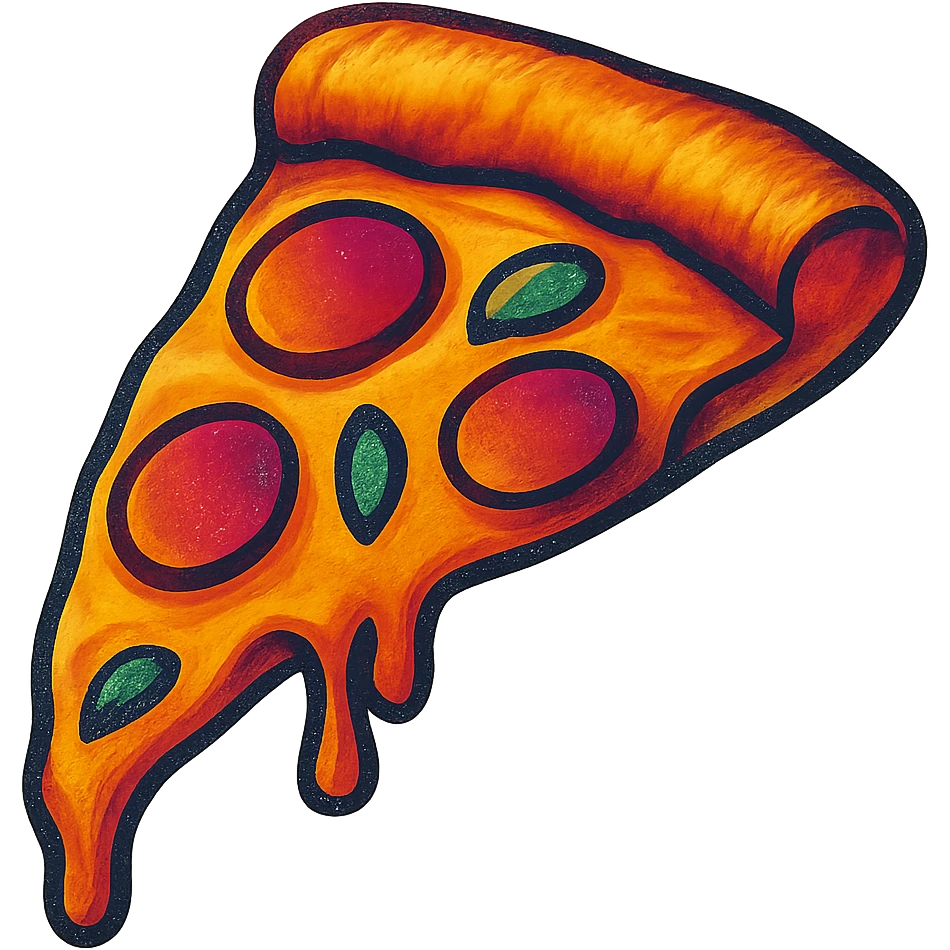 slice of pizza emoji