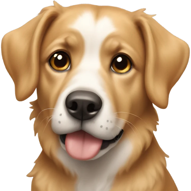 My dog Milo  emoji
