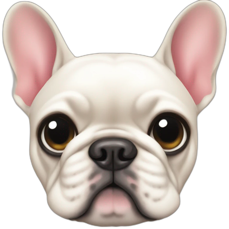 french bulldog butt emoji