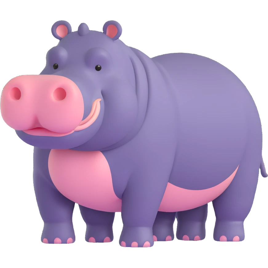 Hippo emoji