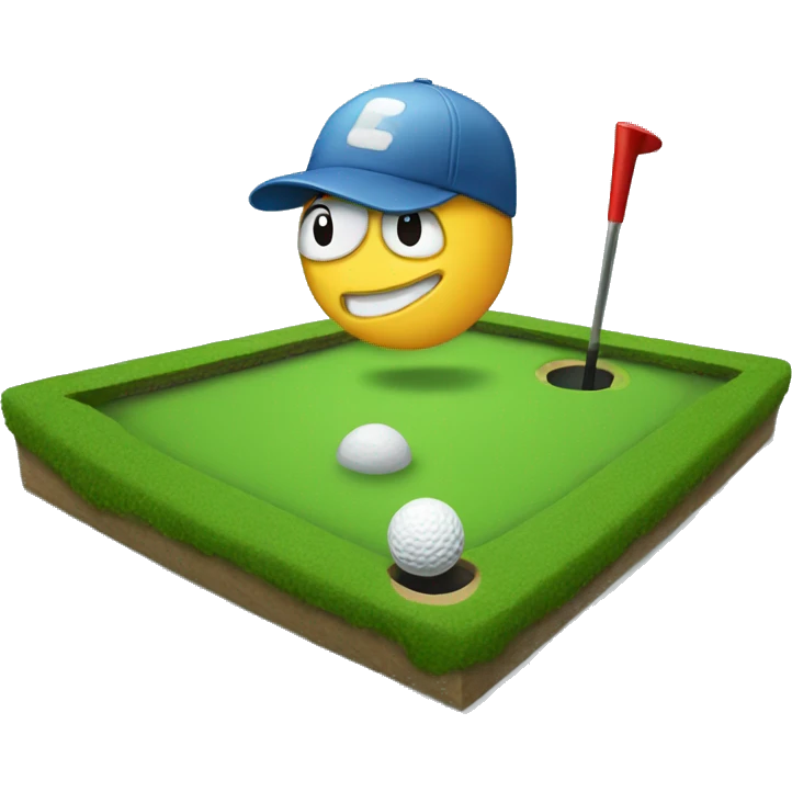 minigolf emoji