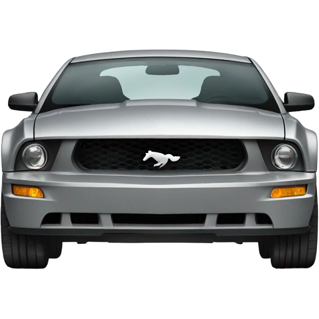 Grey mustang 2008 emoji