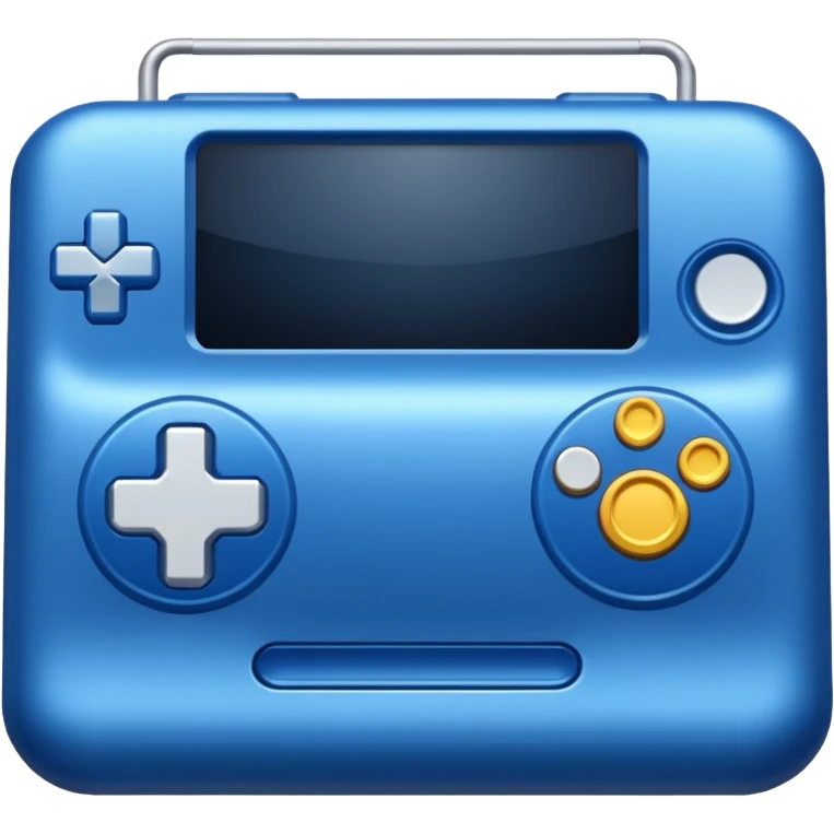 gaming machine classic blue emoji