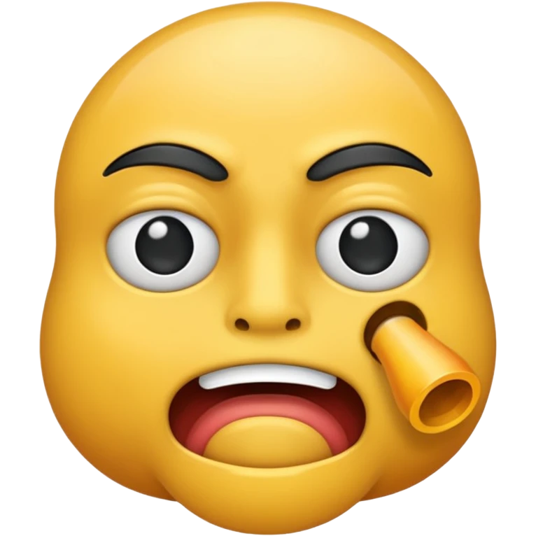 Heavy inhale emoji