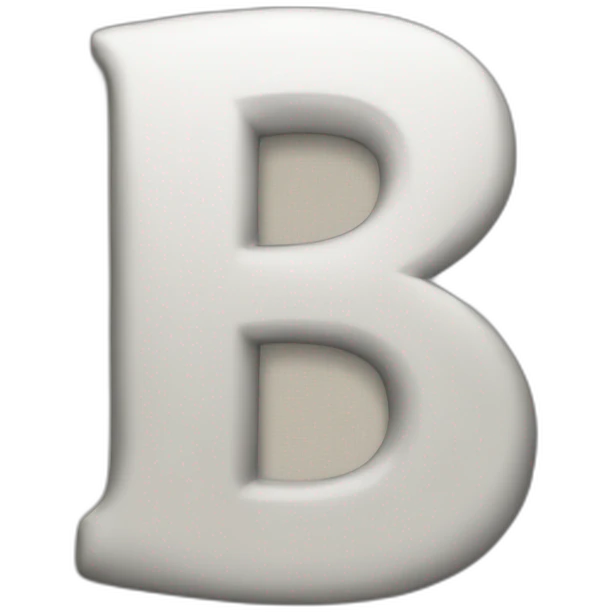 letter b emoji