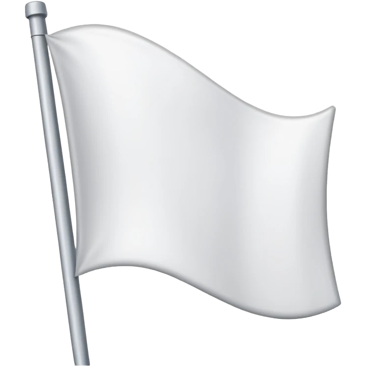 White flag  emoji