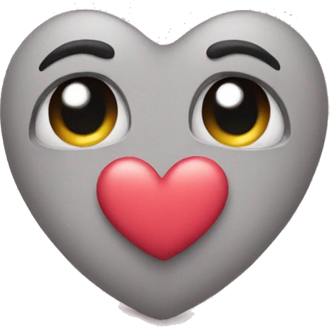 Cute heart  emoji