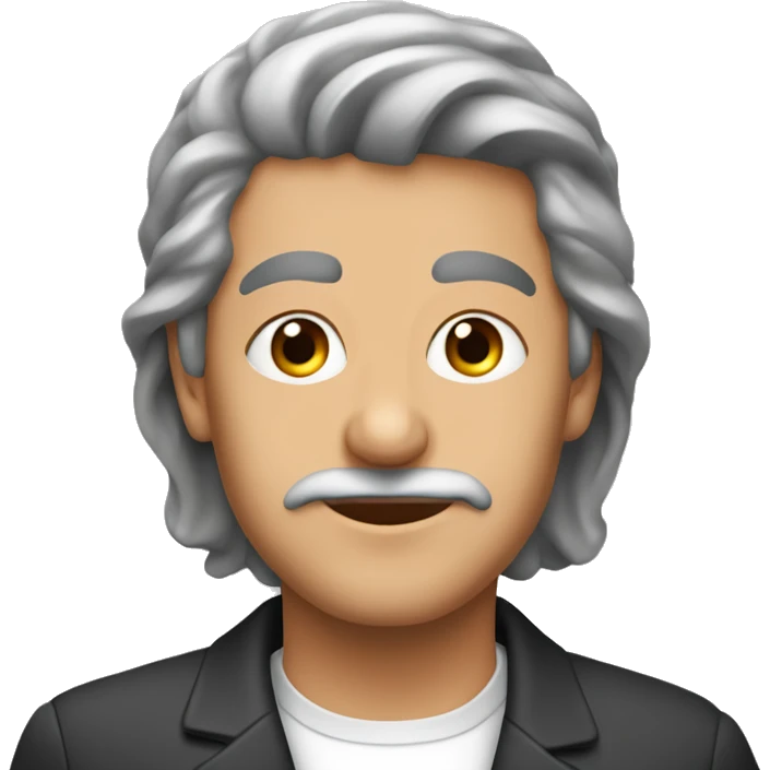 şaşıran kahverengi saçlı kız  emoji
